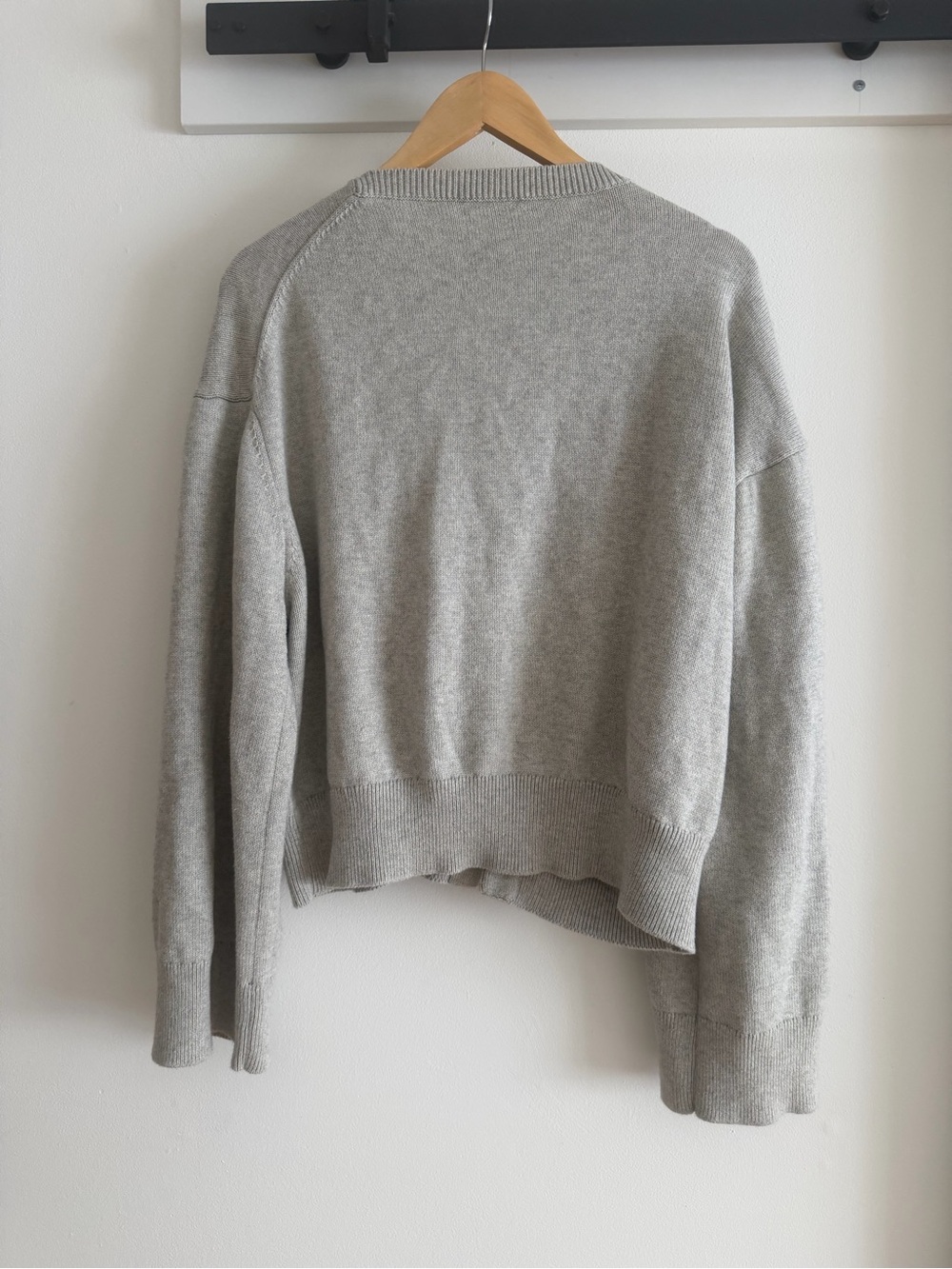 Boheme Asymmetrical Knit in Mist - Picture 3 of 3